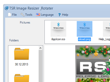 TSR Image Resizer & Rotater