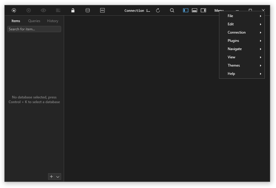 TablePlus с ключом