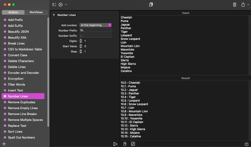 Text Workflow + crack