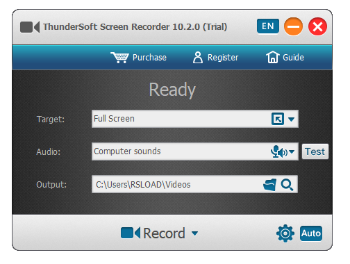 ThunderSoft Screen Recorder
