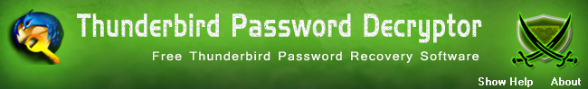 Thunderbird Password Decryptor