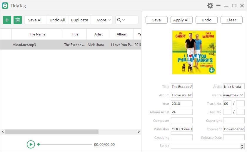 TidyTag Music Tag Editor crack
