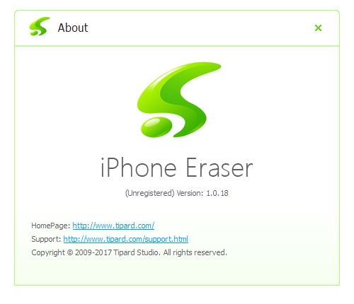 Tipard iPhone Eraser 1.0.28 + Portable