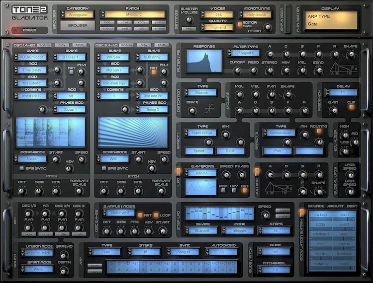 Tone2 Gladiator