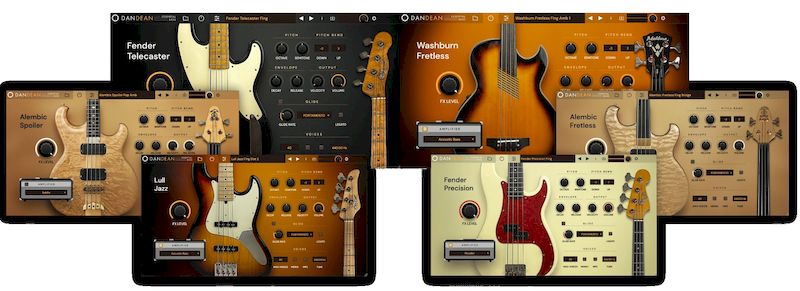 Tracktion Dan Dean Essential Bass Collection