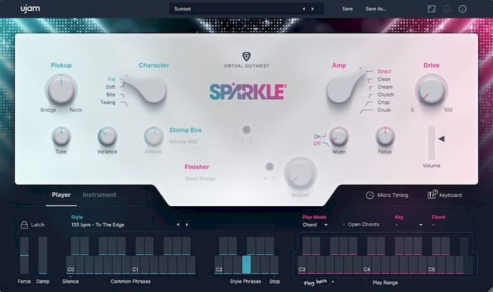 UJAM Virtual Guitarist SPARKLE2