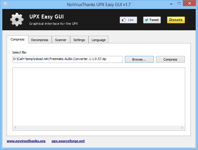 UPX Easy GUI