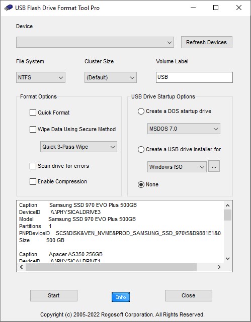 USB Flash Drive Format Tool Pro