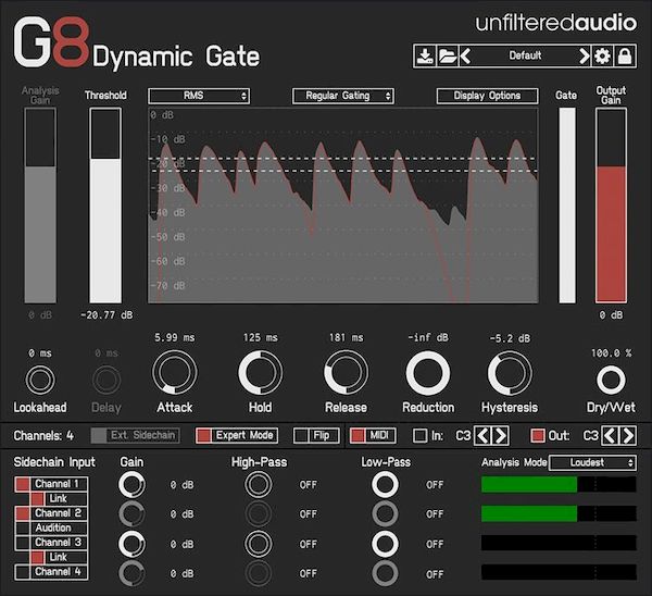 Unfiltered Audio G8 Dynamic Gate