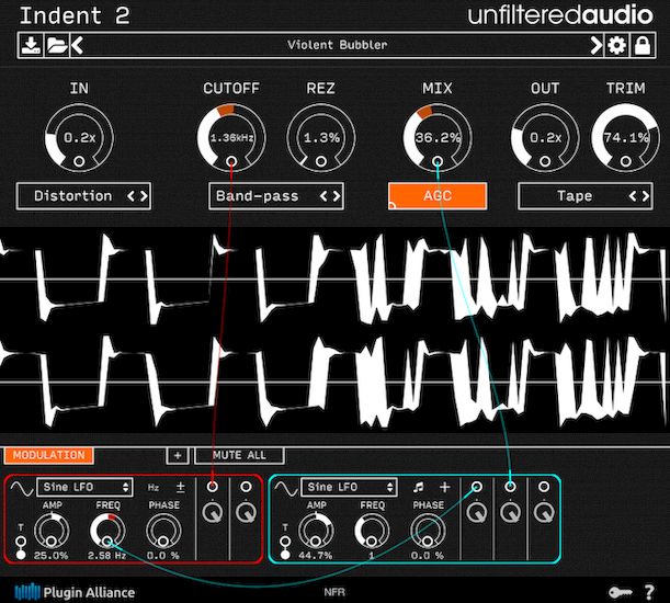 Unfiltered Audio Indent 2