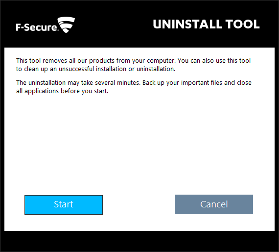 Uninstallation Tool