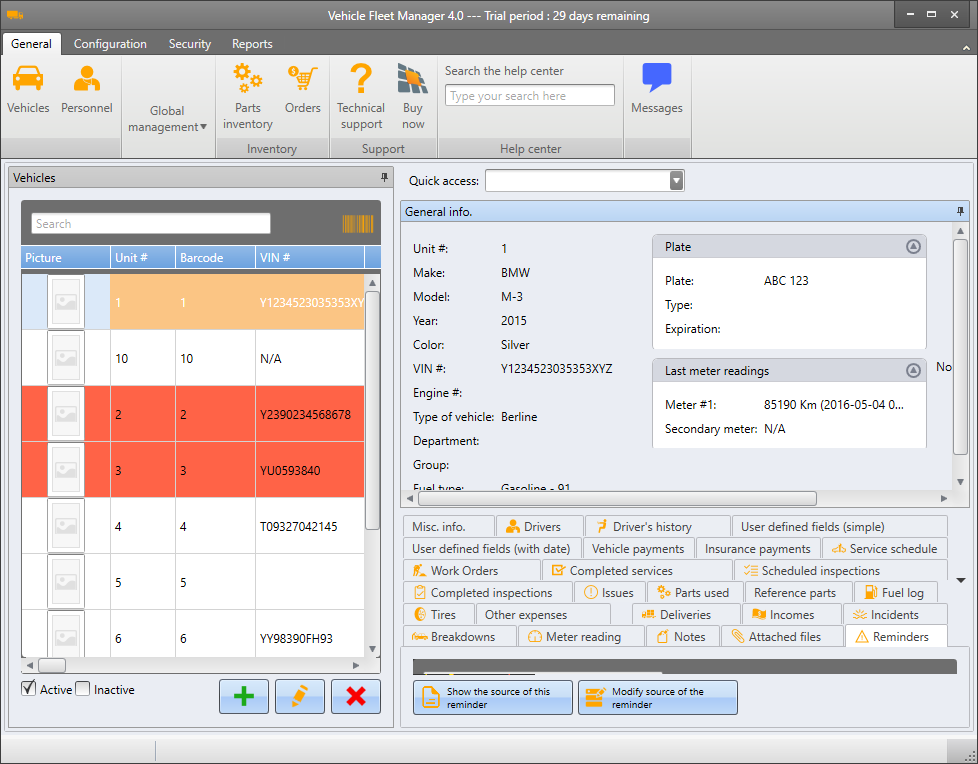 Vehicle Fleet Manager скачать
