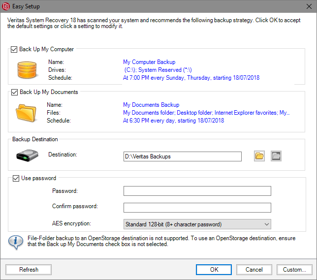 Veritas System Recovery скачать