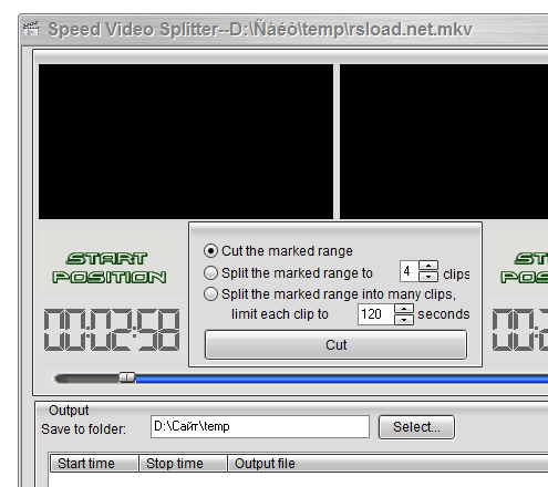 Video Splitter