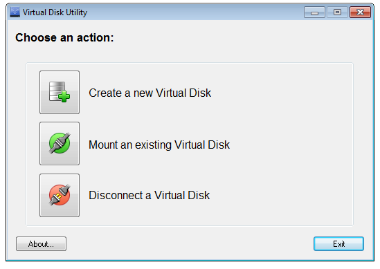 Virtual Disk Utility