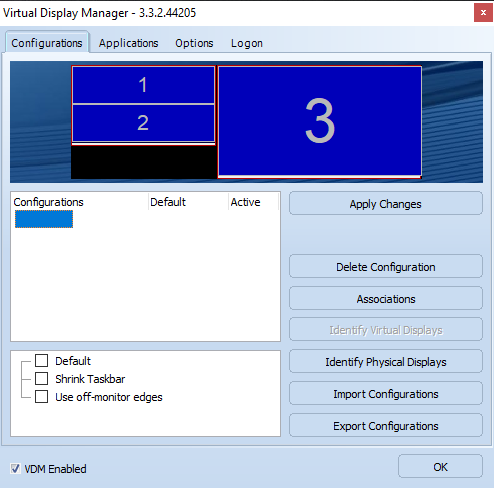 Virtual Display Manager