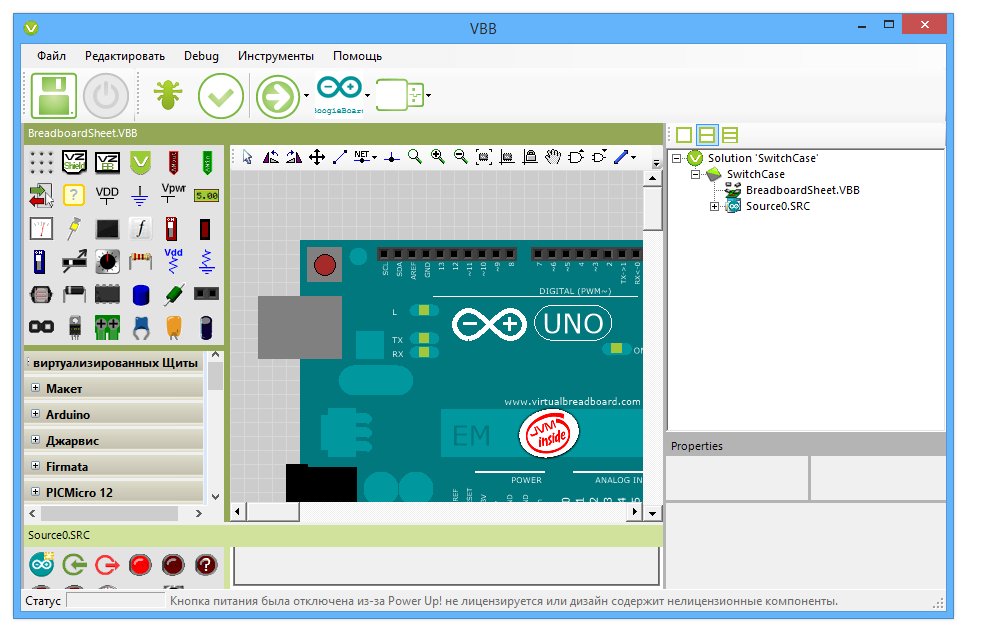VirtualBreadboard (VBB)