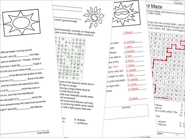 Vocabulary Worksheet Factory crack