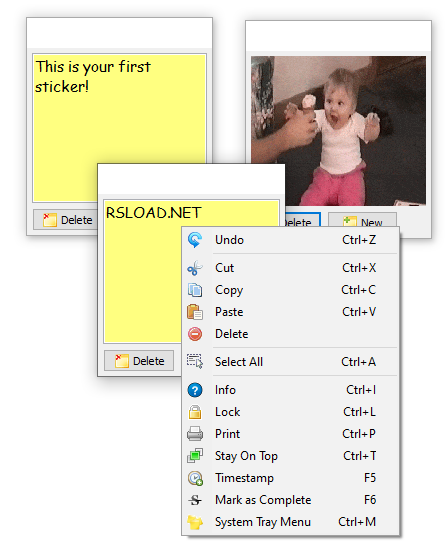 Vov Sticky Notes скачать