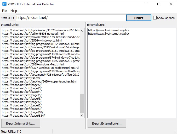 Vovsoft External Link Detector crack