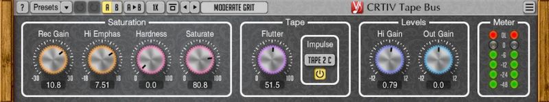 Voxengo CRTIV Tape Bus crack