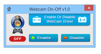 WebCam On-Off