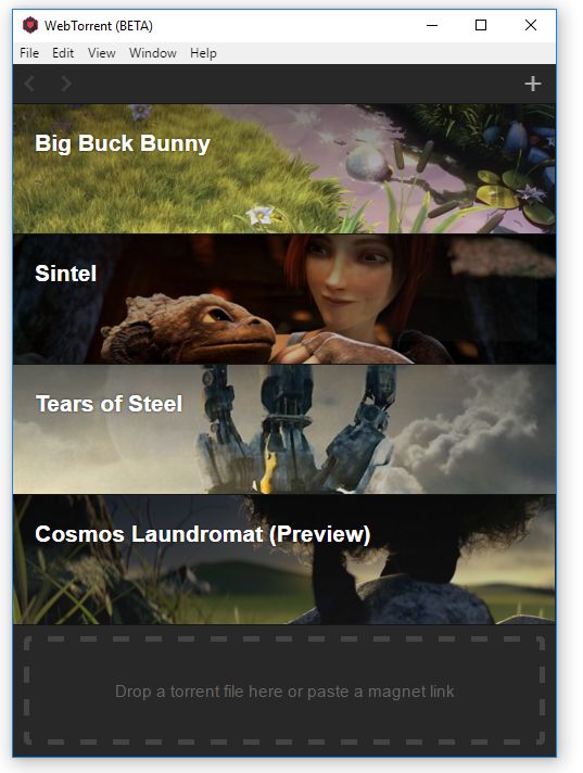 WebTorrent скачать