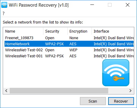 WiFi Password Recovery