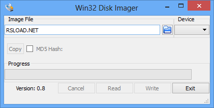 Win32 Disk Imager