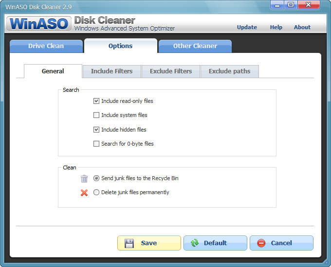 WinASO Disk Cleaner скачать