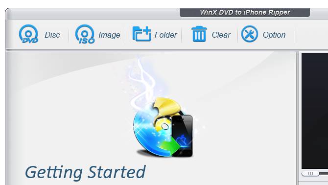 WinX DVD to iPhone Ripper