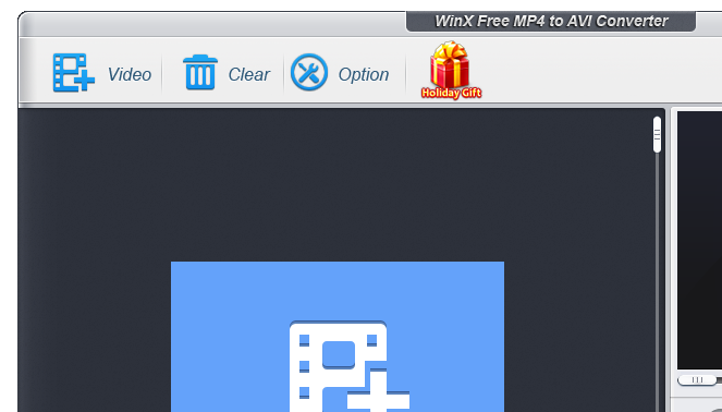 WinX Free MP4 to AVI Converter