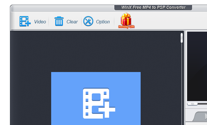 WinX Free MP4 to PSP Converter