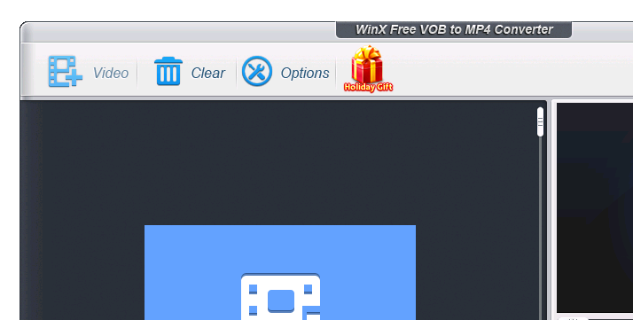 WinX Free VOB to MP4 Converter