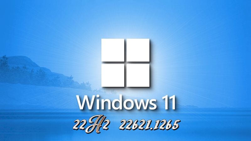 Windows 11 22H2 22621.1265