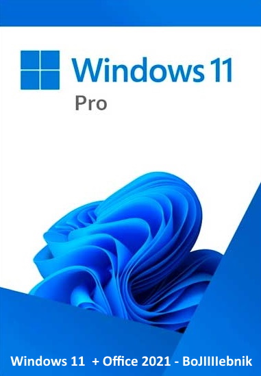 Windows 11 Pro 22H2 22621.819 Office 2021 x64 BoJIIIIebnik Rus
