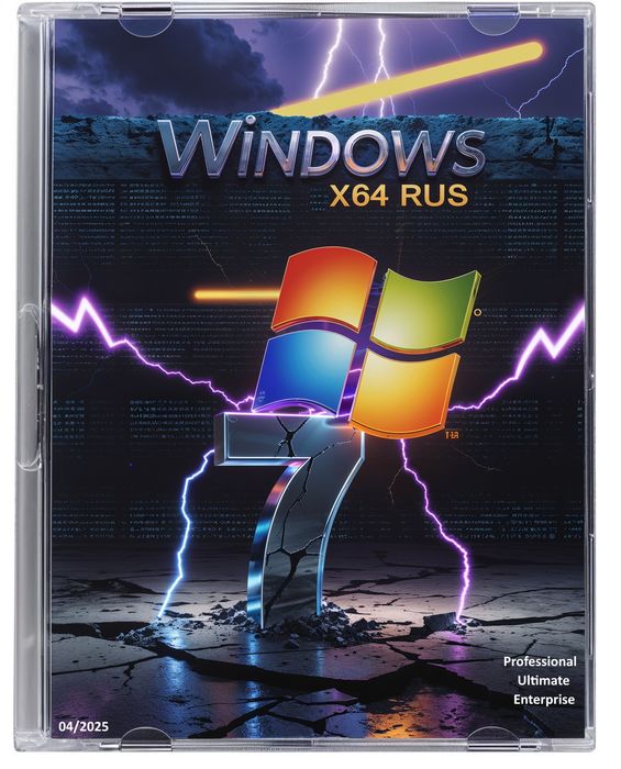 Windows 7 Pro iso_ Вшитая активация, SSD оптимизация, патчи до 04_2025