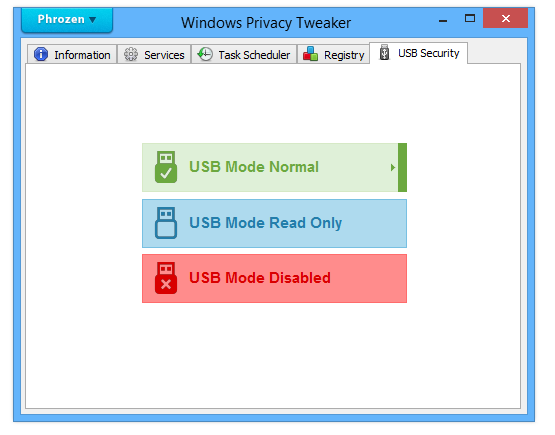 Windows Privacy Tweaker