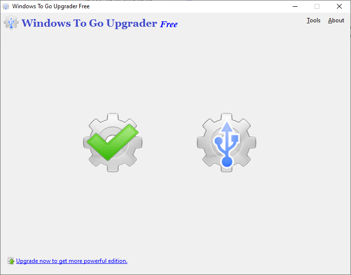Windows To Go Upgrader