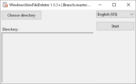 WindowsUnixFileDeleter