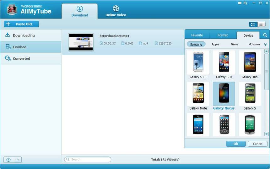 Wondershare AllMyTube