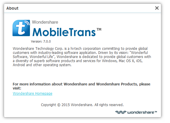 Wondershare MobileTrans