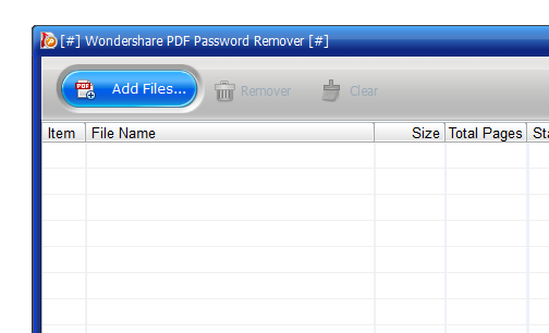 Wondershare PDF Password Remover