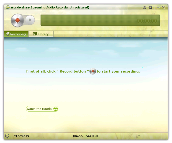 Wondershare Streaming Audio Recorder