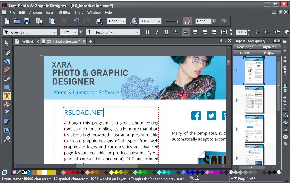 Xara Photo & Graphic Designer MX