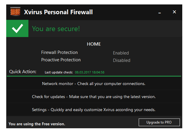 Xvirus Personal Firewall