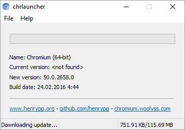 chrlauncher