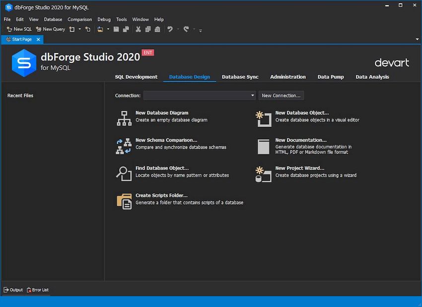 dbForge Studio 2020 for MySQL Enterprise