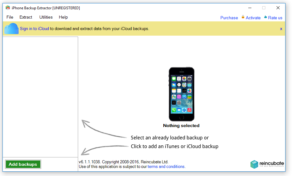iPhone Backup Extractor