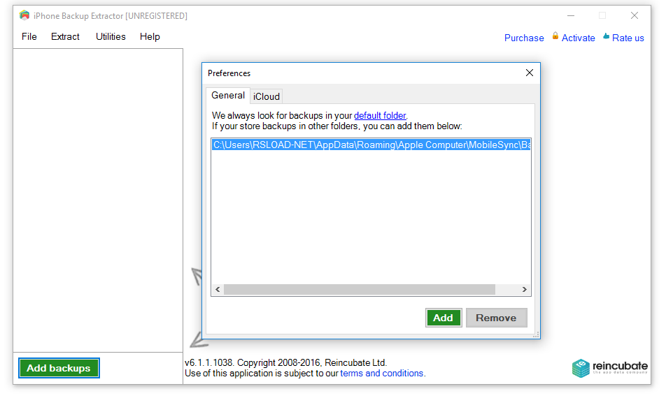 iPhone Backup Extractor скачать